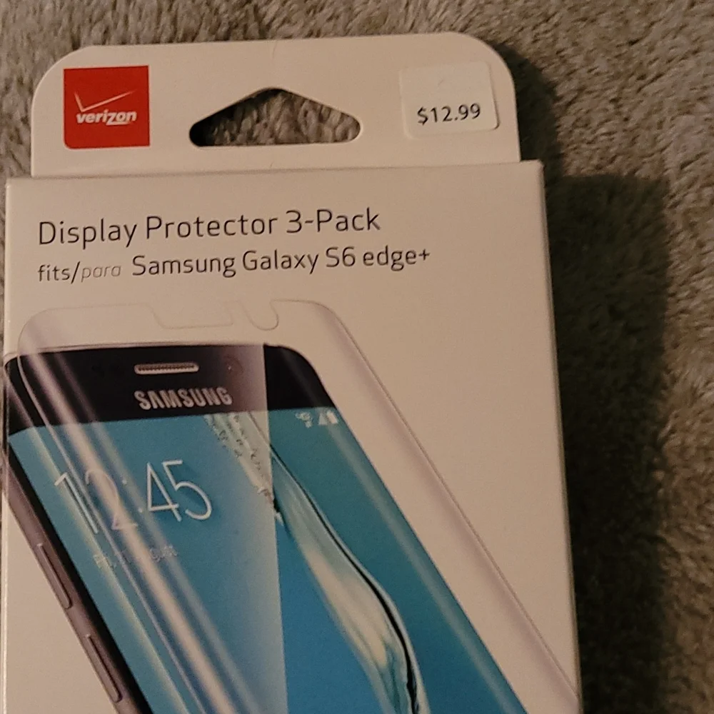 Display protector 3 pack for Samsung Galaxy S6 edge